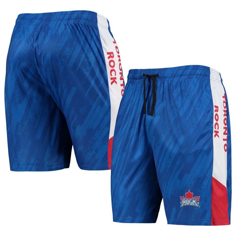 Men's FOCO Blue Toronto Rock Static Mesh Shorts