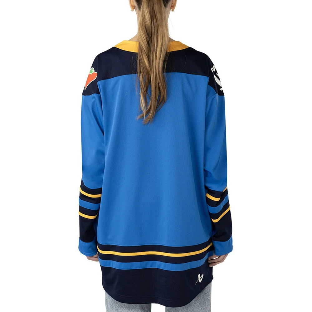 Maillot de hockey réplique unisexe bleu des Toronto Sceptres