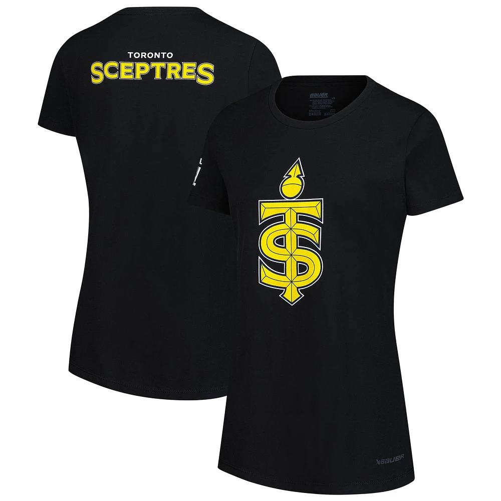 T-shirt noir à imprimé Toronto Sceptres pour femme