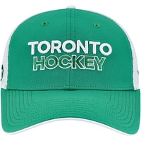 Casquette ajustable en maille arrière pour hommes Fanatics Kelly Green Toronto St. Pats