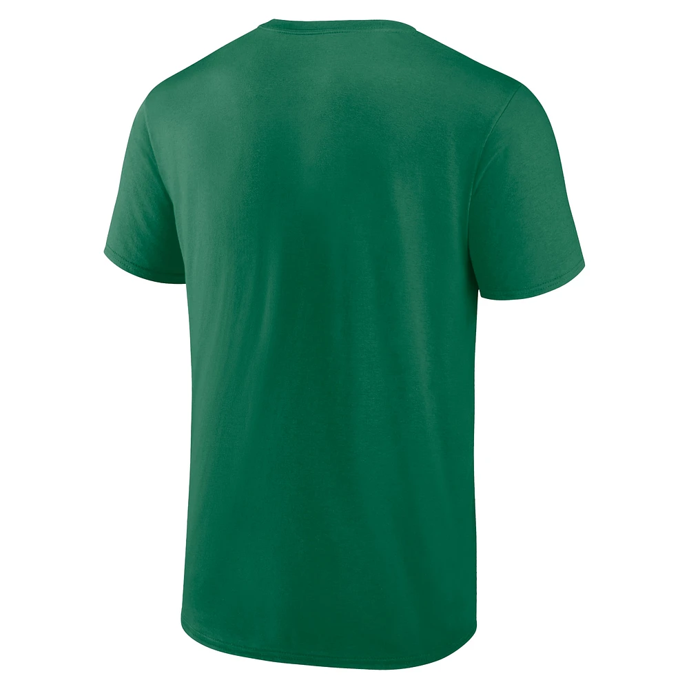 T-shirt vert authentique avec mot-symbole Pro des Toronto St. Pats Fanatics pour hommes