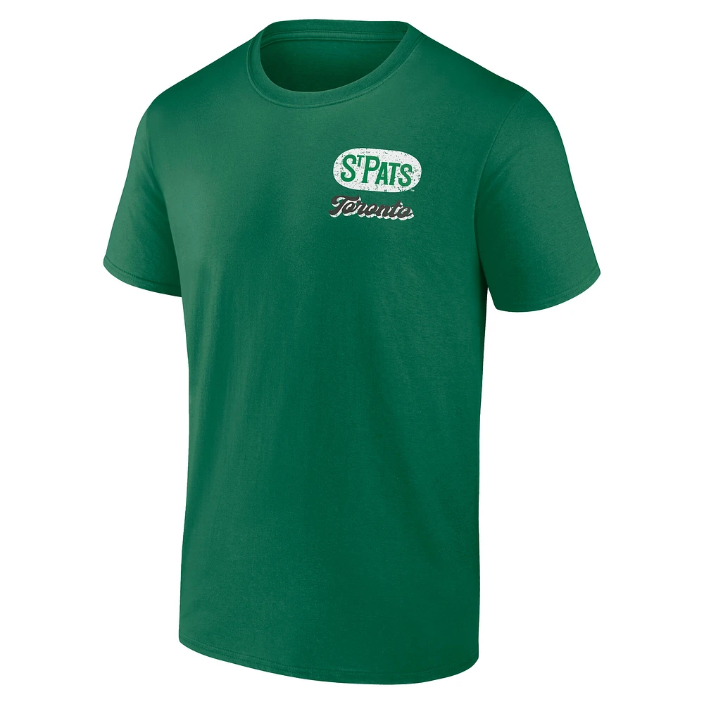 T-shirt vert pour homme Toronto St. Pats Never Over