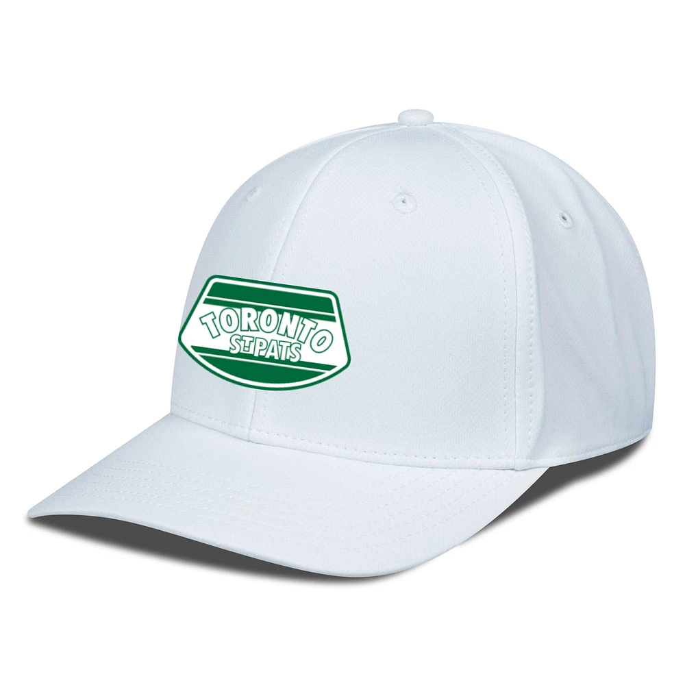Casquette Rise Skylight Flex blanche Toronto St. Pats pour homme de Levelwear