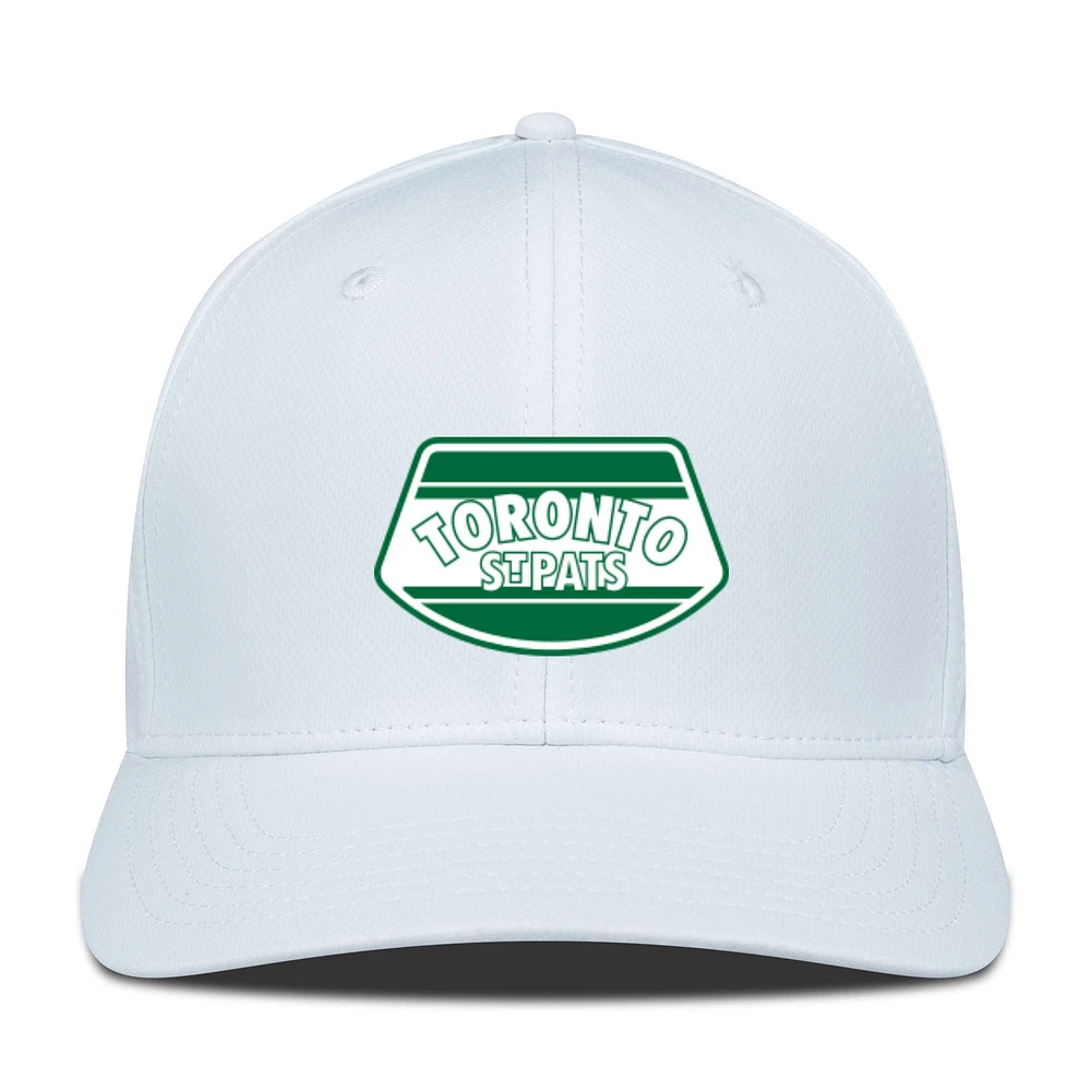 Casquette Rise Skylight Flex blanche Toronto St. Pats pour homme de Levelwear