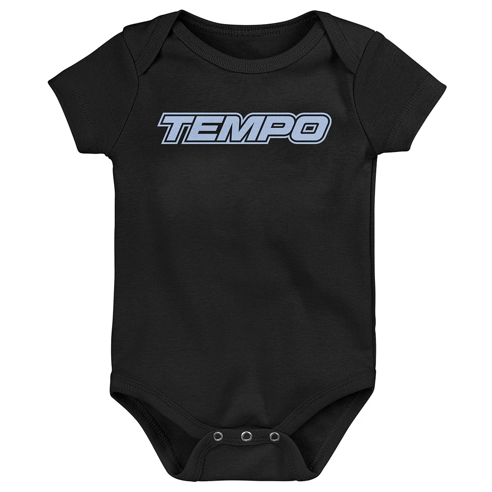 Body noir Toronto Tempo Primary Icon pour bébé