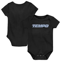 Body noir Toronto Tempo Primary Icon pour bébé