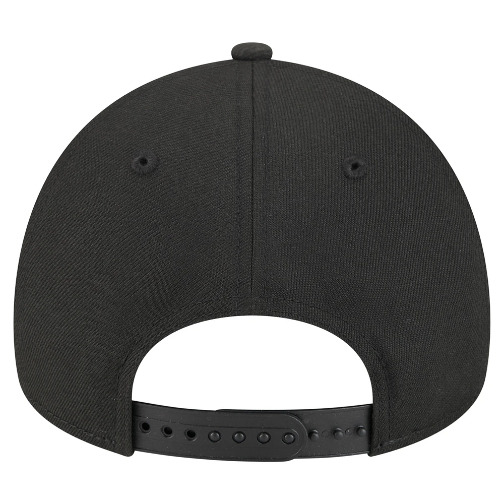 Casquette ajustable noire Toronto Tempo Core Logo A-Frame 9FORTY de New Era pour homme