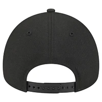 Casquette ajustable noire Toronto Tempo Core Logo A-Frame 9FORTY de New Era pour homme