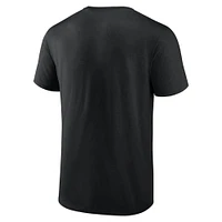 T-shirt noir avec logo principal Toronto Tempo Fanatics pour hommes