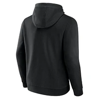 Men's Fanatics Black Toronto Tempo Primary Wordmark Pullover Hoodie