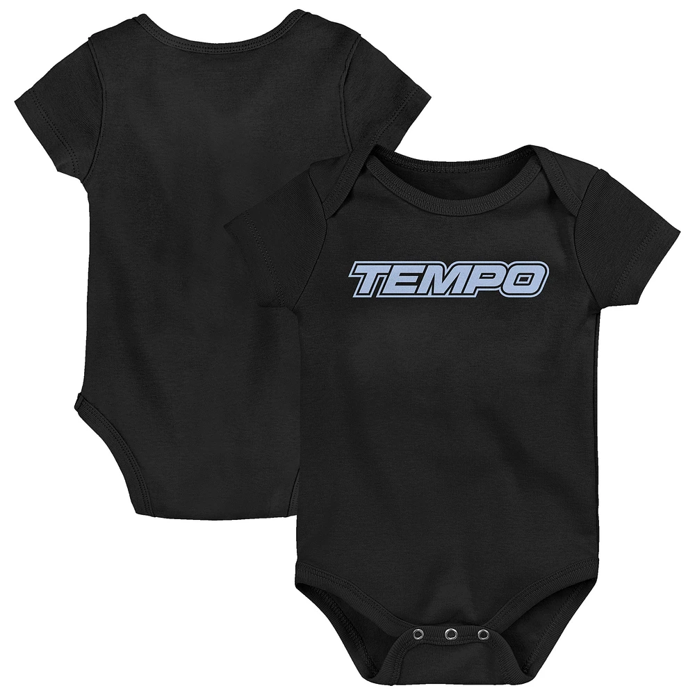 Newborn Black Toronto Tempo Icon Bodysuit