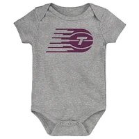 Newborn Heather Gray Toronto Tempo  Primary Icon Bodysuit