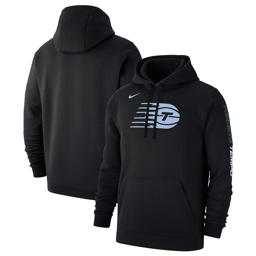 Unisex Nike Toronto Tempo Logo Club Fleece Pullover Hoodie