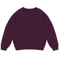 Pull unisexe en tricot Toronto Tempo Peace Collective Wine