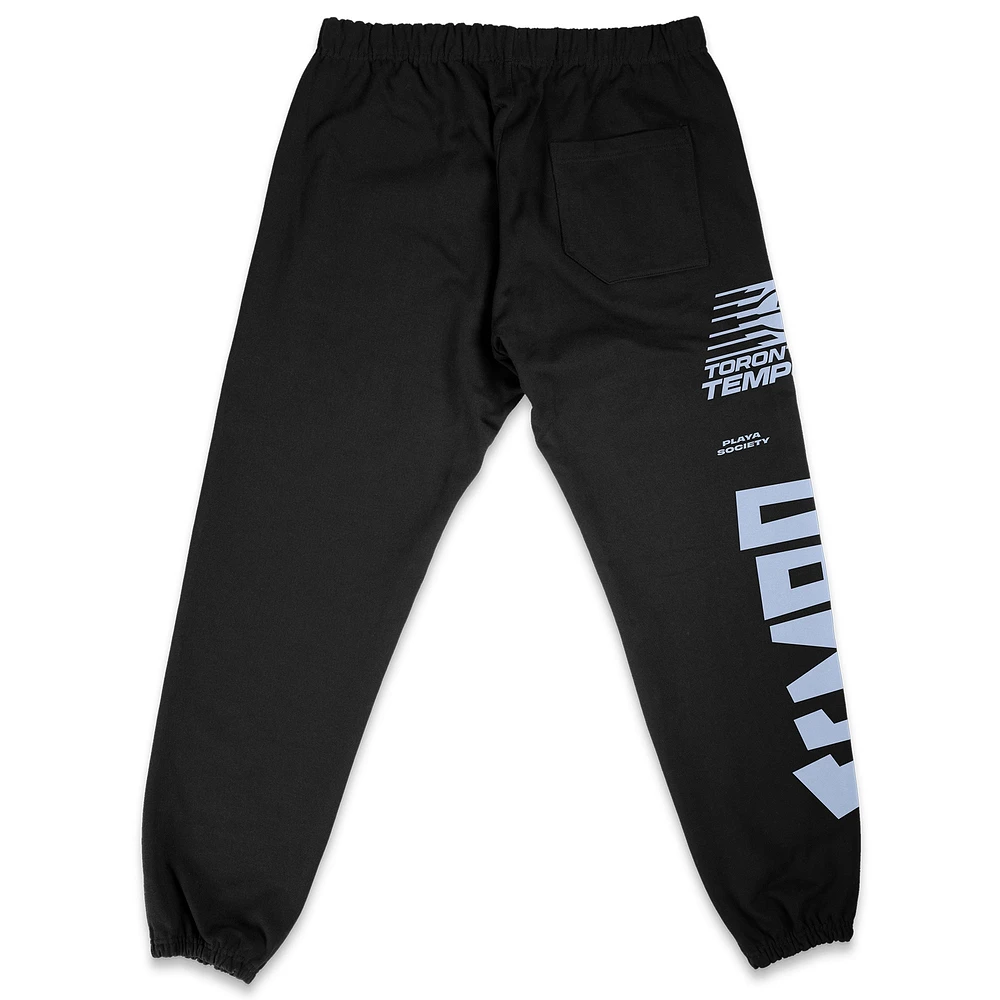 Unisex Playa Society  Black Toronto Tempo Fleece Sweatpants