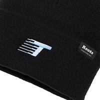 Unisex Roots Black Toronto Tempo Torque Cuffed Knit Hat