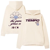 Unisex round21 Cream Toronto Tempo Launch Pullover Hoodie