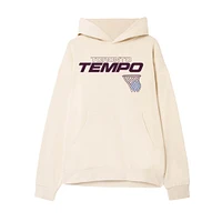 Unisex round21 Cream Toronto Tempo Launch Pullover Hoodie