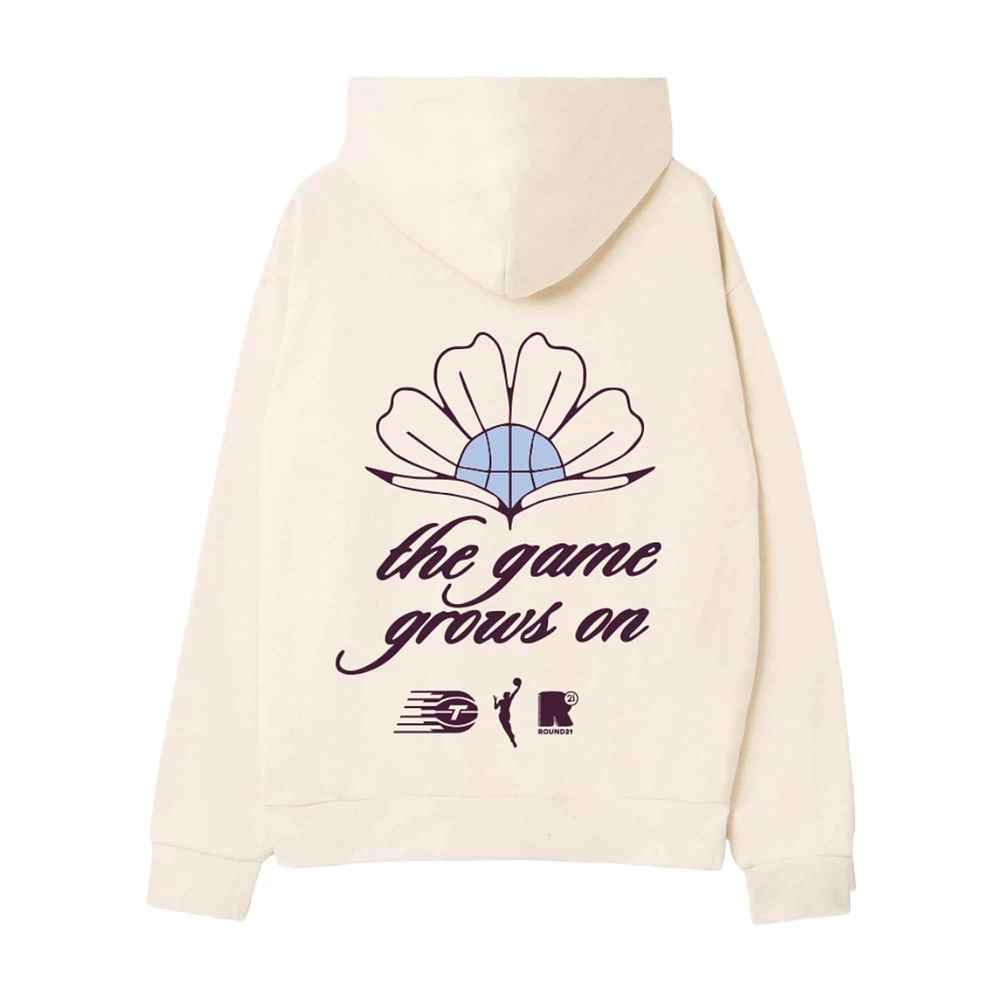 Unisex round21 Cream Toronto Tempo Launch Pullover Hoodie