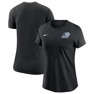 T-shirt Nike noir avec logo Toronto Tempo pour femme