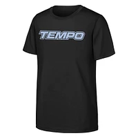 Youth Black Toronto Tempo Primary Icon T-Shirt