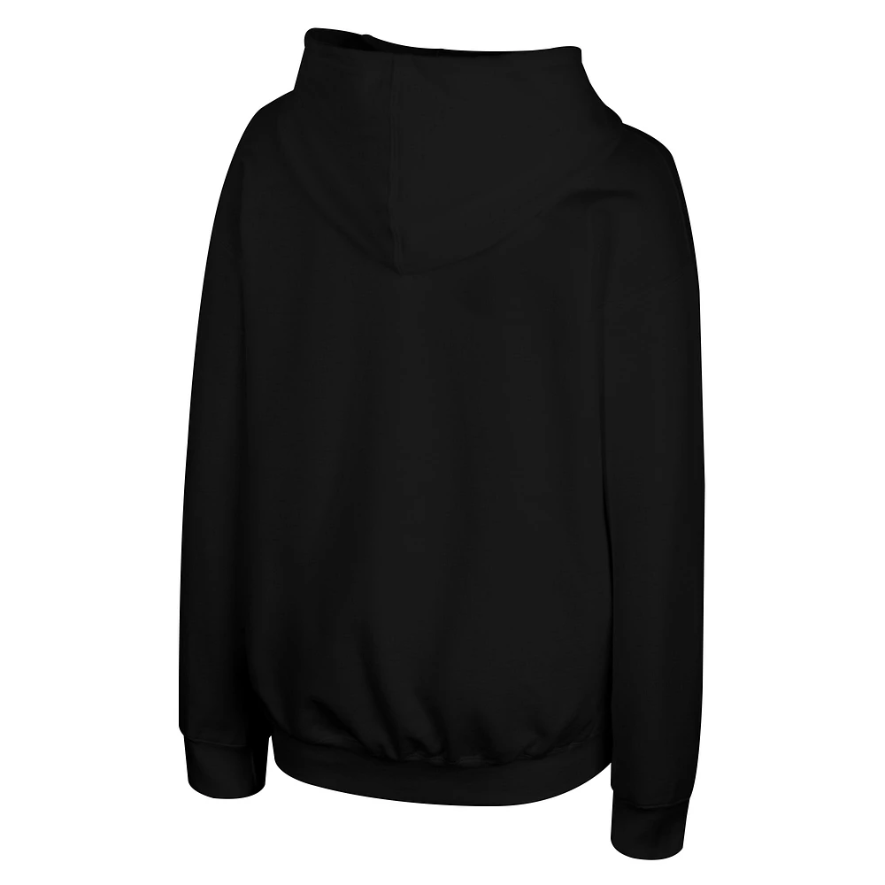 Youth Stadium Essentials Black Toronto Tempo Puff Pullover Hoodie