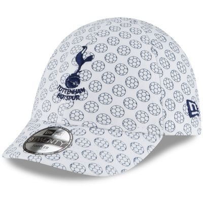 Infant New Era White Tottenham Hotspur Soccer Ball 9TWENTY Flex Fit Hat