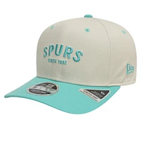 Men's New Era Tan Tottenham Hotspur Contrast Visor 9FIFTY Adjustable Hat