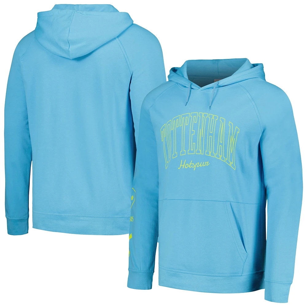 Men's Aqua Tottenham Hotspur Leisure Pullover Hoodie