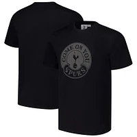 T-shirt noir avec logo Tottenham Hotspur pour homme