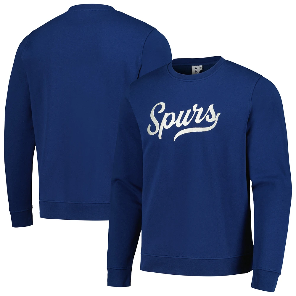 Men's Blue Tottenham Hotspur Oversized Pullover Sweatshirt