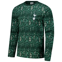 Men's Green Tottenham Hotspur Grafitti Long Sleeve T-Shirt