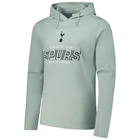 Men's Green Tottenham Hotspur Wordmark Long Sleeve  Hoodie T-Shirt