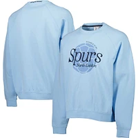 Men's Light Blue Tottenham Hotspur Foundation Oversized Raglan Pullover Sweatshirt