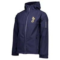 Men's Navy Tottenham Hotspur 3-Lay Full-Zip Hoodie Jacket