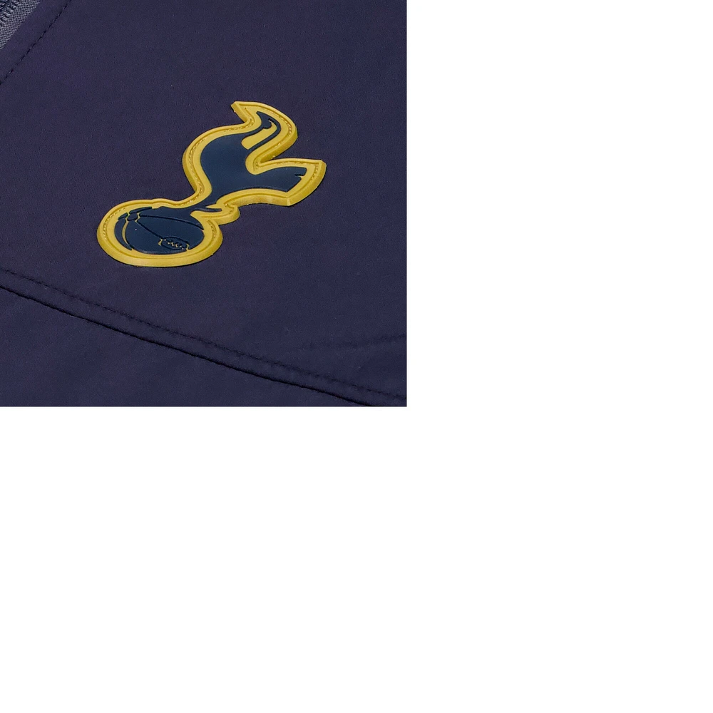 Men's Navy Tottenham Hotspur Three-Layer Full-Zip Hoodie Jacket