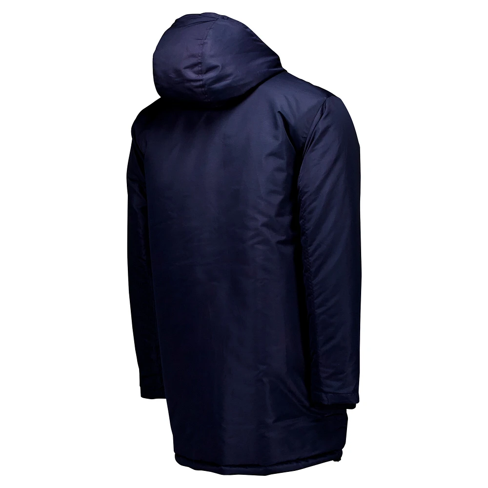 Veste à capuche zippée bleu marine Tottenham Hotspur Winter Field Park pour homme