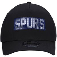 Men's New Era Black Tottenham Hotspur HD Logo A-Frame 39THIRTY Flex Hat