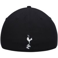 Men's New Era Black Tottenham Hotspur HD Logo A-Frame 39THIRTY Flex Hat