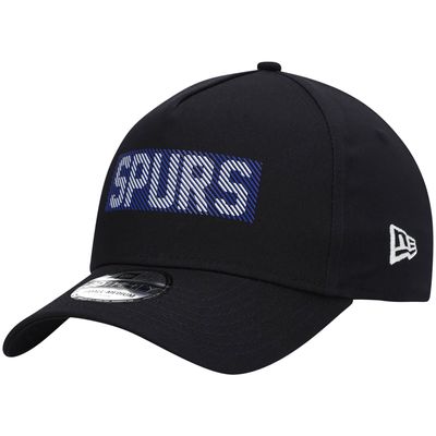 Men's New Era Black Tottenham Hotspur HD Logo A-Frame 39THIRTY Flex Hat