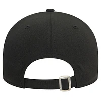 Men's New Era Black Tottenham Hotspur White Hart Lane 9FORTY Adjustable Hat