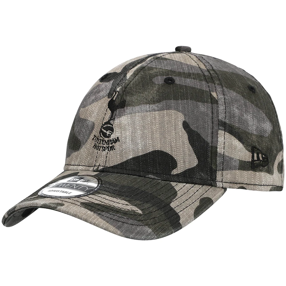 Casquette ajustable 9TWENTY Core Classic de Tottenham Hotspur à motif camouflage New Era pour homme