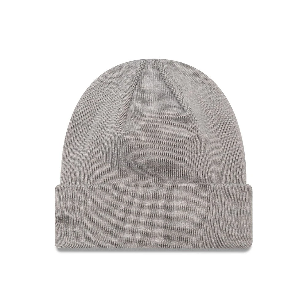 Bonnet en tricot à revers graphique Tottenham Hotspur New Era gris pour hommes