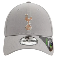 Men's New Era Gray Tottenham Hotspur Seasonal 9FORTY Adjustable Hat