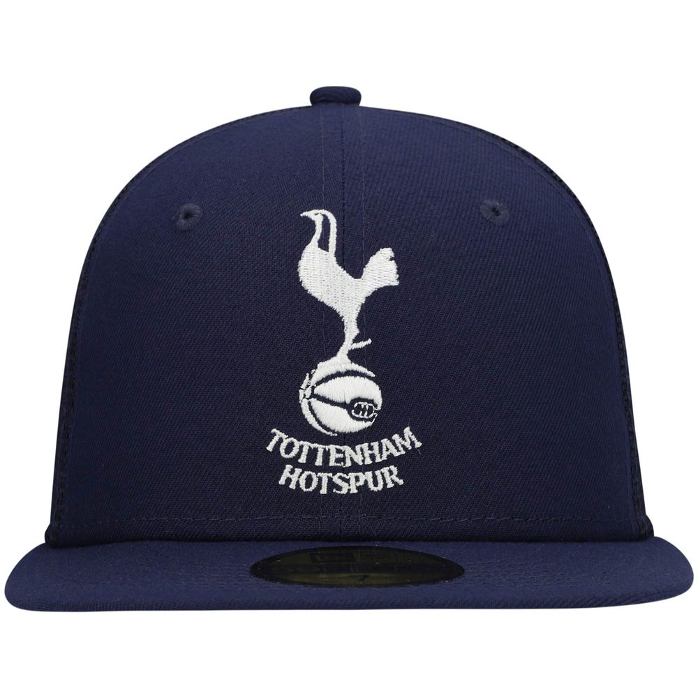 Men's New Era Navy Tottenham Hotspur Classic Trucker 59FIFTY Fitted Hat