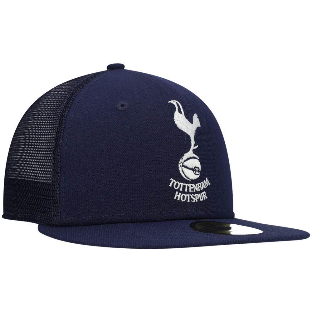 Men's New Era Navy Tottenham Hotspur Classic Trucker 59FIFTY Fitted Hat