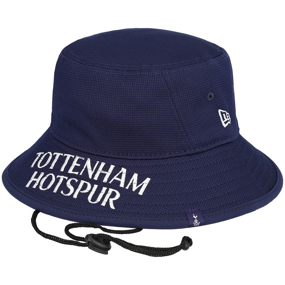 Chapeau bob élégant Tottenham Hotspur bleu marine New Era pour homme