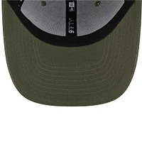 Casquette réglable 9FIFTY Tottenham Hotspur Flock New Era Olive pour homme