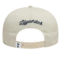 Men's New Era Tan Tottenham Hotspur Lilywhite Golfer Snapback Hat