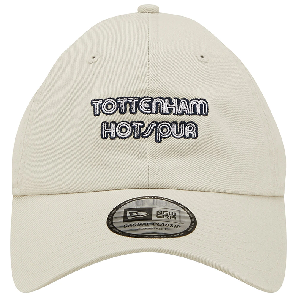 Men's New Era Tan Tottenham Hotspur Retro Casual Classic Adjustable Hat